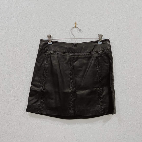 Free people leather skirt - Picture 1 of 1